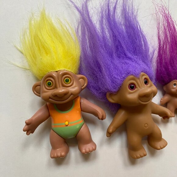 Treasure Trolls Cute Collectible Kids Toys LOT Pencil Toppers - Picture 2 of 5